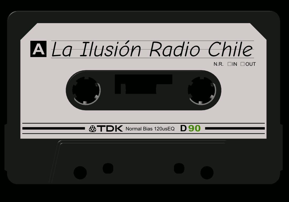 Cassette de La Ilusión Radio Chile reproduciéndose